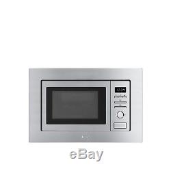 Smeg FMI017X Stainless Steel 17 litre Built-in Microwave with Grill comp FMI017X