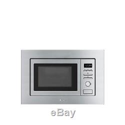 Smeg FMI020X Stainless Steel 20 litre Built-in Microwave with Grill comp FMI020X