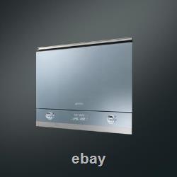 Smeg MP122 Built-In Microwave Oven 850W Grill 1250W Stainless Steel Integrated
