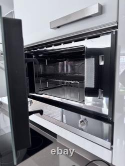 Smeg MP122 Built-In Microwave Oven 850W Grill 1250W Stainless Steel Integrated