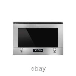 Smeg MP422X1 Cucina Built-In Microwave with Grill Stainless Steel MP422X1