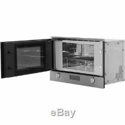 Smeg MP422X Cucina 850 Watt Microwave Built In Stainless Steel