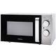 Stainless Steel 17l Microwave 700w 5 Cooking Power Levels & Defrost Black