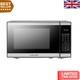 Stainless Steel Countertop Microwave, 20l Capacity, 10 Power Levels & Eco Mode