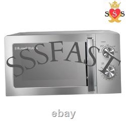 Stainless Steel Microwave 20 Litre 800W Solo Manual with 5 Power, EACH