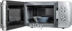 Stainless Steel Microwave 20 Litre 800W Solo Manual with 5 Power L