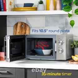 Stainless Steel Microwave 20 Litre 800W Solo Manual with 5 Power L