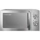Stainless Steel Microwave 20 Litre 800w Solo Manual With 5 Power Levels Defrost