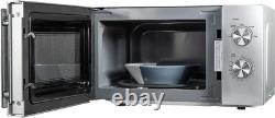 Stainless Steel Microwave 800W Manual 20 Litre Timer Defrost Function
