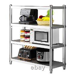 Stainless Steel Shelving Commercial Kitchen Shelf Microwave Oven Storage Rack