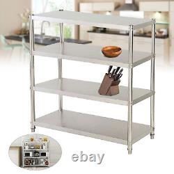 Stainless Steel Shelving Commercial Kitchen Shelf Microwave Oven Storage Rack