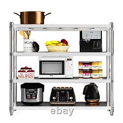 Stainless Steel Shelving Commercial Kitchen Shelf Microwave Oven Storage Rack