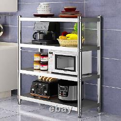 Stainless Steel Shelving Commercial Kitchen Shelf Microwave Oven Storage Rack