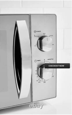 Stainless steel microwaveStainless Steel Microwave 700W 35 Min Timer 5 Power Set Stainless steel microwaveStainless Steel Microwave 700W 35 Min Timer 5 Power Set