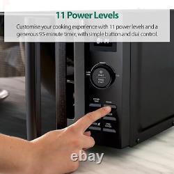 Statesman 20L Digital Solo Microwave 8 Auto Cooking Programmes Black-SKMS0820DSB