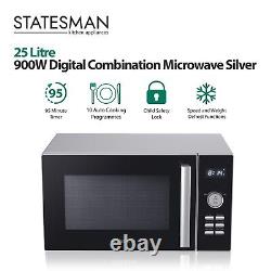 Statesman SKMC0925SS Digital Combination Microwave, Stainless Steel