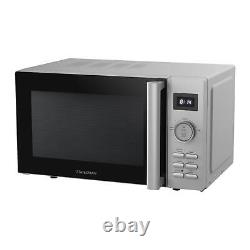 Statesman SKMS0820DSS Solo Digital Microwave, 20 Litre, Stainless Steel, Silver