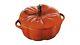 Staub Set Of 4 Petite Pumpkin Cocotte Serving + Zwilling Stainless Steel Soap