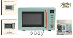 Stylish 20L 800W Digital Microwave Oven, 5 Power Levels, Countertop Kitchen A