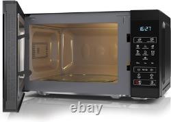 Stylish 800W Compact Microwave with Touch Control & Eco Mode