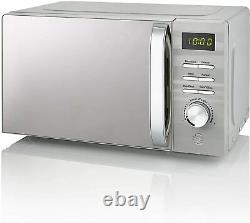 Swan 20L 700W Grey Symphony Digital Microwave SM22038GRN -2 Years Guarantee