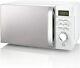 Swan 700w White Symphony Digital Microwave 20l Digital Display Sm22038wn -new