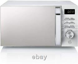 Swan 700W White Symphony Digital Microwave 20L Digital Display SM22038WN -New