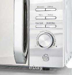 Swan 700W White Symphony Digital Microwave 20L Digital Display SM22038WN -New