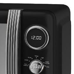 Swan Black 800w 20 Litre Digital Microwave 1.7 Litre Kettle 2 Slice Toaster