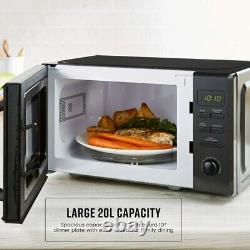 Swan Black Microwave SM4421BLK 800W 20L Digital Microwave New 2 Year Guarantee