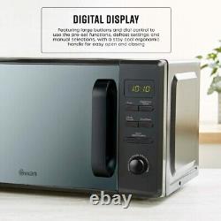 Swan Black Microwave SM4421BLK 800W 20L Digital Microwave New 2 Year Guarantee