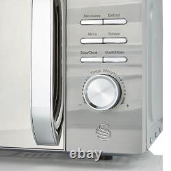 Swan Digital Microwave in Grey SM22038LGRN Symphony Range 700w 20 Litre