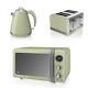 Swan Kitchen Retro Set -green Microwave, 1.5l Jug Kettle & 4 Slice Toaster