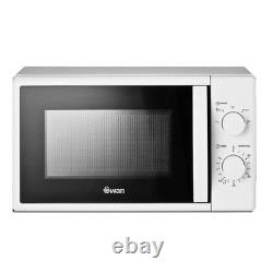 Swan Microwave Oven Manual 20L 5-Power Levels 35 Min Timer Defrost 700W White