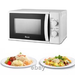 Swan Microwave Oven Manual 20L 5-Power Levels 35 Min Timer Defrost 700W White