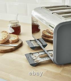 Swan Nordic 1.7 Litre Jug Kettle, 4 Slice Toaster & 800W Freestanding Microwave
