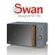 Swan Nordic Grey 800w 20 Litre Microwave Sm22036gryn