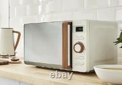 Swan Nordic Modern Cotton White Scandinavian Style Digital 20L 800W Microwave