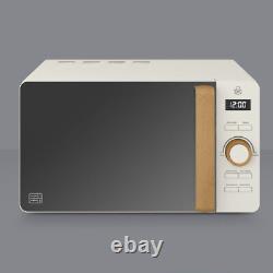 Swan Nordic Modern Cotton White Scandinavian Style Digital 20L 800W Microwave