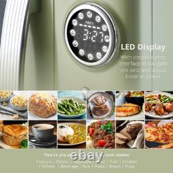 Swan Retro 20L Digital Microwave, 5 Power Levels, 12 Auto Cook Pre-Sets, Defrost