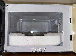 Swan Retro Digital Microwave Cream LED Bulb 20L 5 Power Levels / Defrost 800W