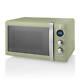 Swan Retro Green 800w Digital Microwave