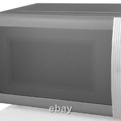 Swan Retro Grey Digital Microwave. 800w 20L Vintage Design Kitchen Microwave