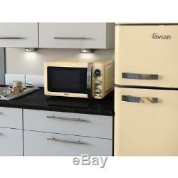 Swan SM22030CN 20 Litre 800W Retro Digital Microwave Cream CLEARANCE SALE