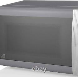 Swan SM22030GRN 20L 800W Retro-Style Digital Microwave Oven Grey Brand New