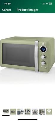 Swan SM22030LGN 20L, 800W Countertop Microwave