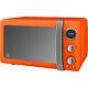 Swan Sm22030on Retro 800 Watt Microwave Free Standing Orange