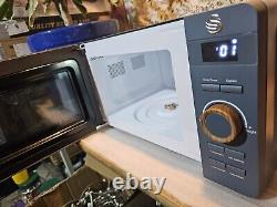 Swan SM22036GRYN Nordic Digital Microwave 20L 6 Operating Levels 800W Power Grey