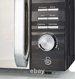 Swan SM22038BN Symphony Digital Microwave, 20L, 700W, Black