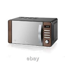 Swan SM22090COPN Digital Microwave, 800w, 20L, Copper